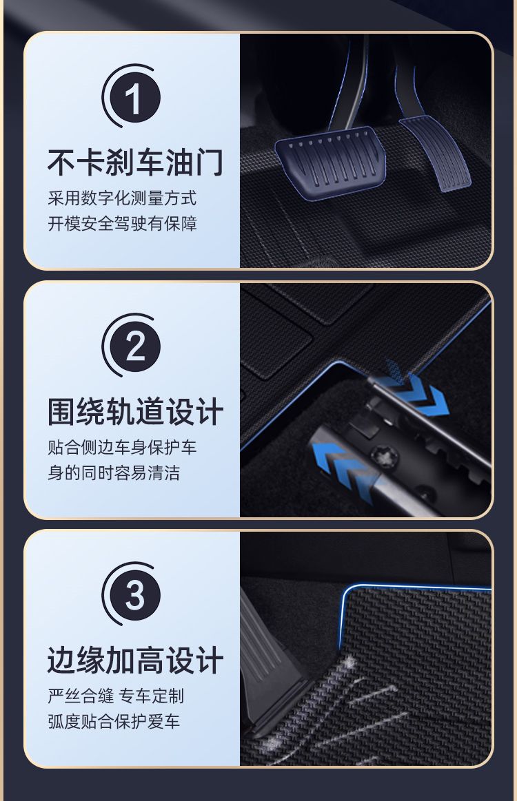 Suitable for Wuling Plantronics Mat TPE Car Mat Surrounding 24 Original Foot Mat Bingo Plus Car Supplies