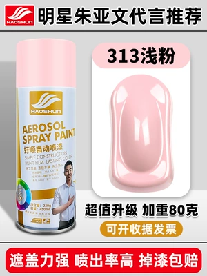 Haoshun Automatic Hand-cranked Self-painting: Avtomobil boya qələmləri - haoshun-self-painted-450ml313-light-pink