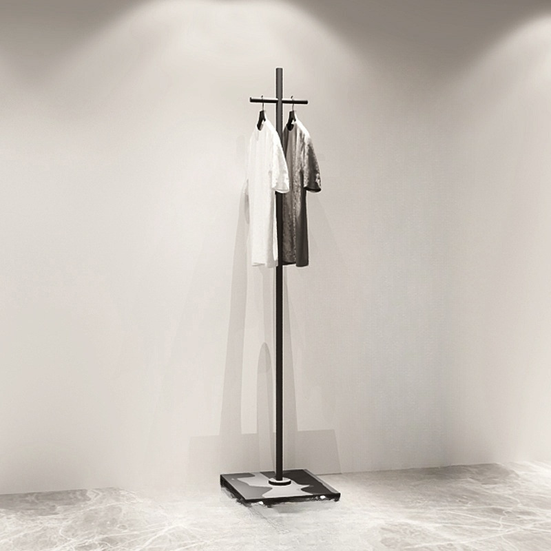 源头工厂服装架简约男女装店衣架陈列侧挂落地式服装店展示架