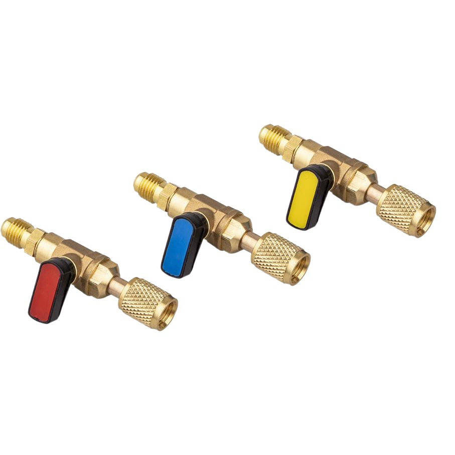 Жидкий маленький шаровой кран фтора хладагент трансграничная эксклюзивная поставка