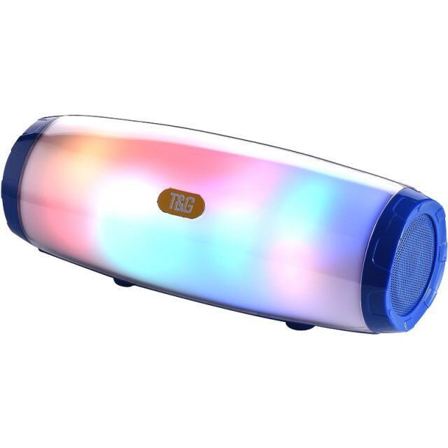 Transfronterizo comercio electrónico TG165C mini LED melodía diapositiva regalo creativo al aire libre bajo impermeable altavoz Bluetooth