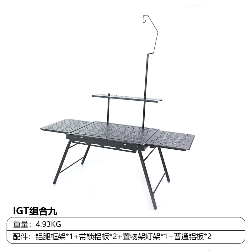 Camping al aire libre mesa táctica IGT mesa plegable portátil mesa modular multifuncional igt