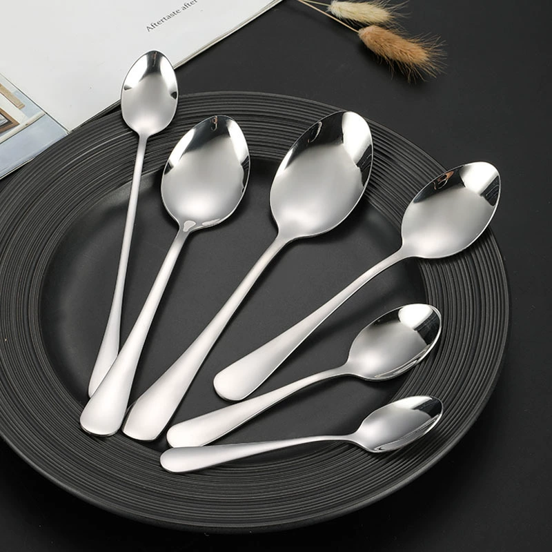 Tableware stainless steel, coffee spoon, metal set