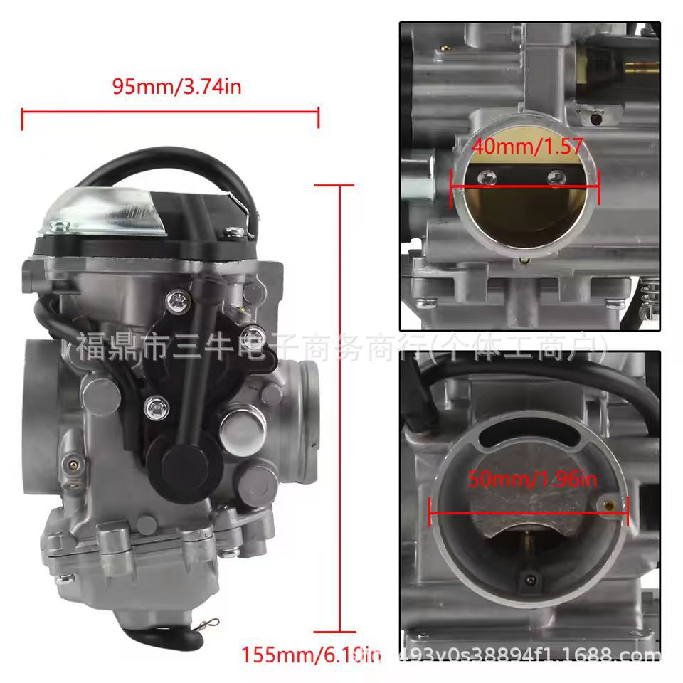 Motorcycle Carburetor Suitable for Yamaha Bear Tracker 250 Yfm250 1999-2004 Atv