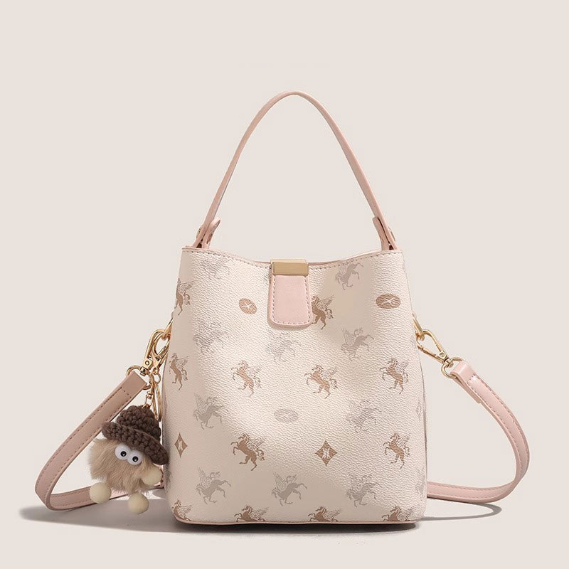 Bolsos de mujer nueva versión coreana de todo fósforo de gran capacidad bolso de mensajero de hombro impreso