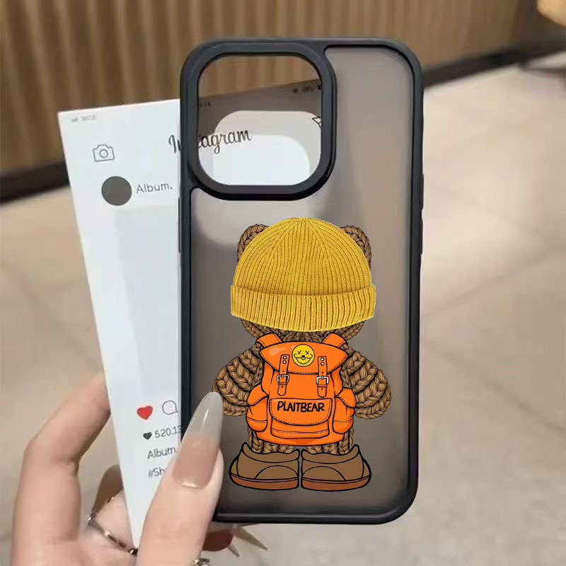 背包熊新款适用于苹果18PROMAX手机壳iPhone18PRO防摔18 17 16PRO