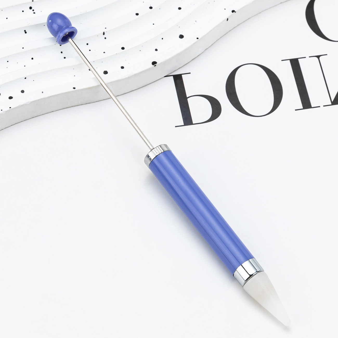 Nuevo DIY nail point taladro bolígrafo de cuentas de succión de taladro de flores de taladro de herramientas de uñas de doble propósito con cera de taladro de punto