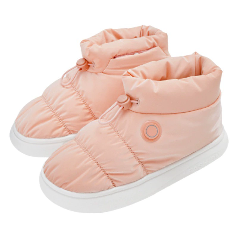 Теплая обувь для нагревания ног зарядка, подогрев, хлопчатобумажная обувь, бытовая офисная подогреватель, съемная электрическая горячая хлопковая обувь для мужчин и женщин