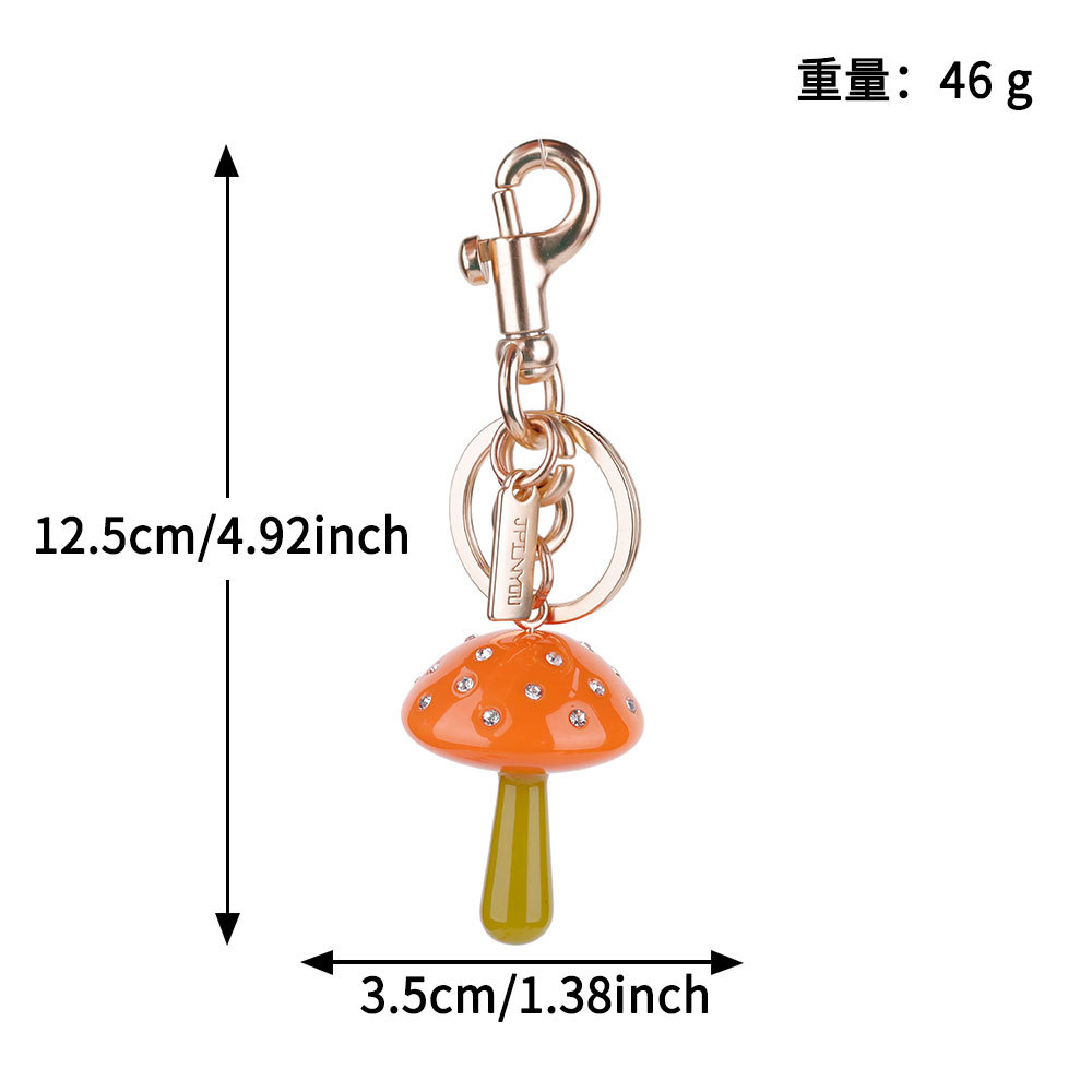 Transfronterizos directamente para bolsas de cereza colgantes de moda llaveras de automóviles llaveras de Amazon llaveras de metal accesorios de bolsas al por mayor