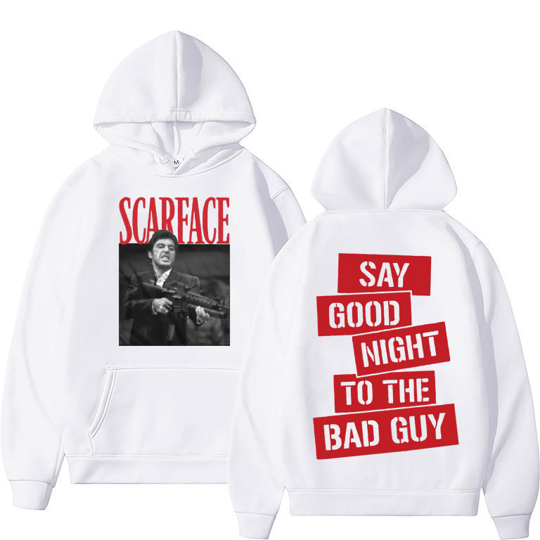 Scarface Hoodie for Men and Women, European Size