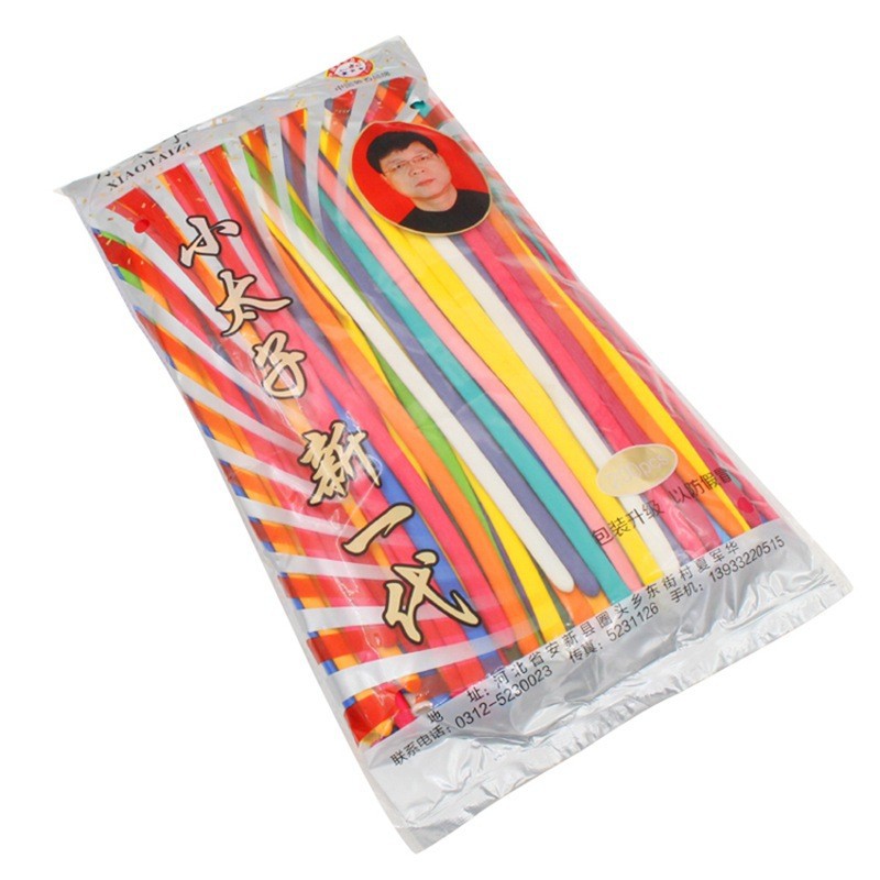 Little Prince Air Ball Factory engrosado 260 largas calles mágicas vendiendo juguetes de dibujos animados para niños al por mayor empujando globos