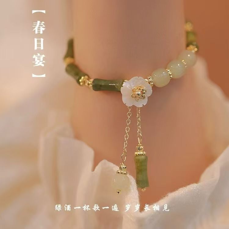 合集风语铃兰新中式竹节铃兰花手链国风宫廷高颜值情侣手饰|undefined