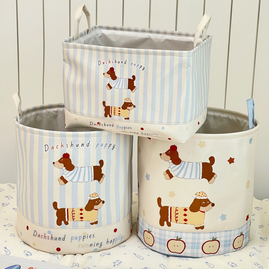 Diseño original, linda canasta de ropa sucia, plegable, de alto valor, ropa sucia, canasta de almacenamiento, cubo de almacenamiento de muñecas, gran capacidad