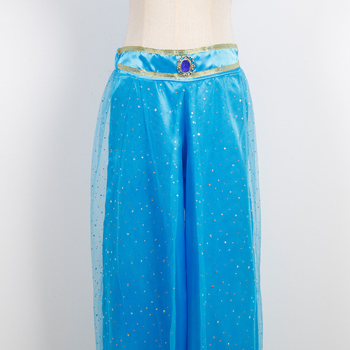 Aladdin Magic Lamp Indian Costume Belly Dance Performance Costume Jasmine Princess Adult Cosplay Anime Costume