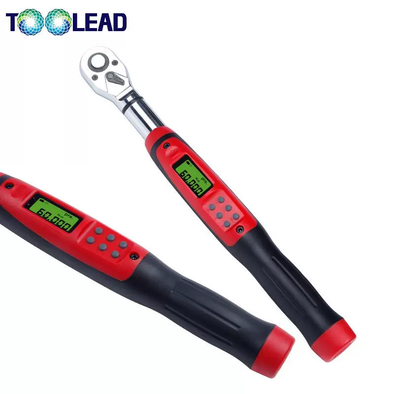toolead特力德数显扭力扳手工业级高精度数据存储款大大扭矩棘轮