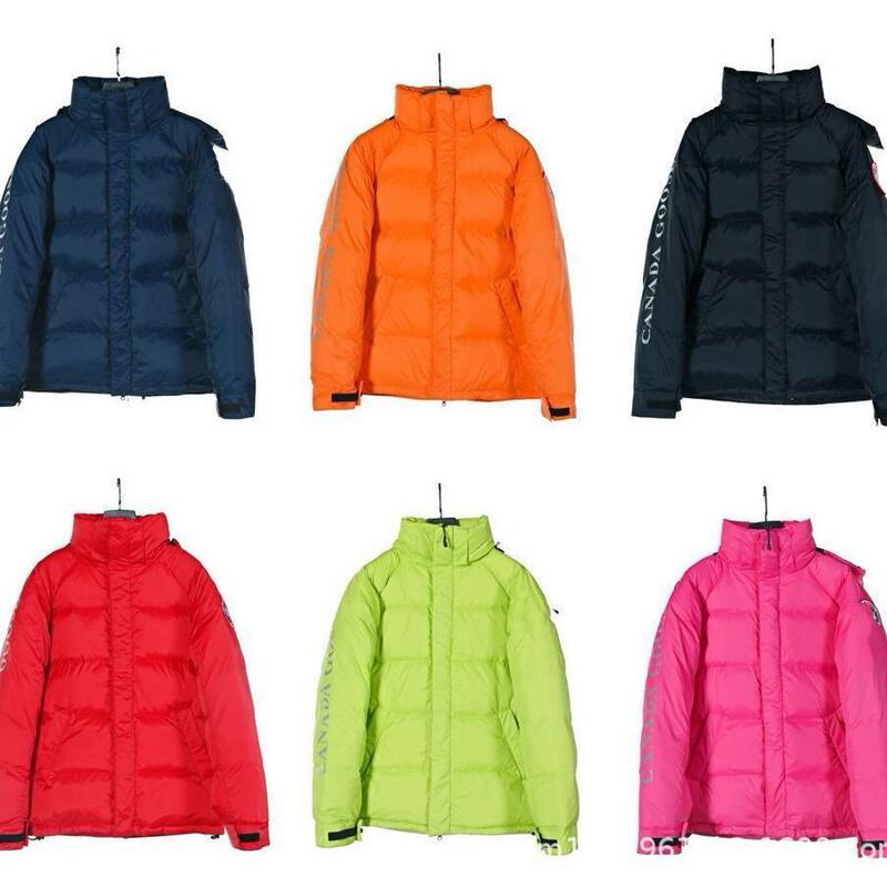 in stock Goose 2078 Down Jacket Parent-child app Candy Color Warm Ultra Light Couple Jacket Jacket