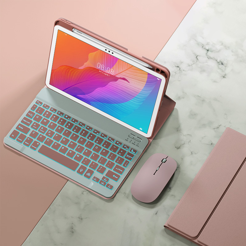 适用华为mate11平板保护套SE10.4蓝牙键盘荣耀X8A上笔槽pro10.8壳|undefined