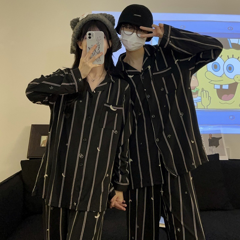 Star and moon stripes (same style for men and women)