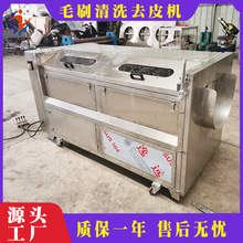 土豆去皮机商用全自动 生姜芋头红薯莲藕 多功能清洗脱皮一体机