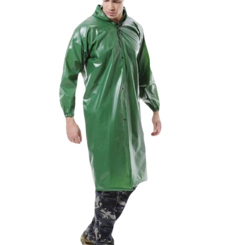 牛筋长款雨衣夏季出行登山救援工地海胶大褂式防雨服环卫雨衣成人