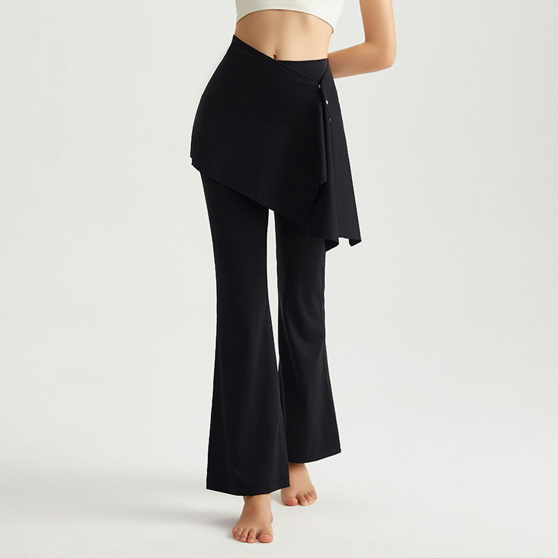 Wiman antibacteriano Pantalones de yoga de dos piezas desmontables anti-avergonzamiento Pantalones de yoga de alta calidad Pantalones de yoga para mujeres image 6
