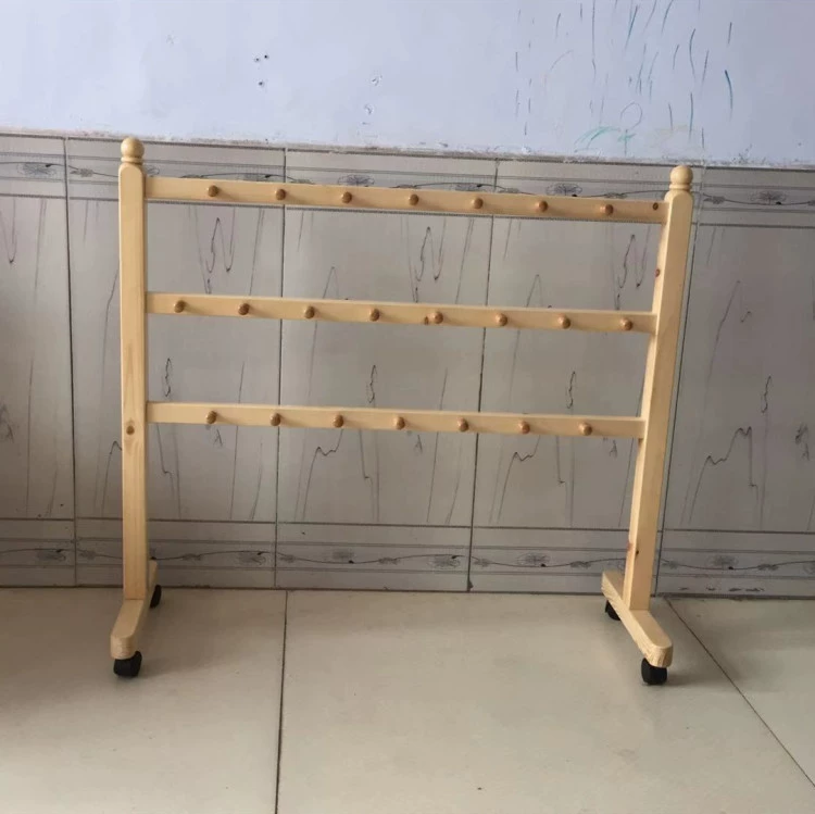 Wooden children's towel for kindergarten