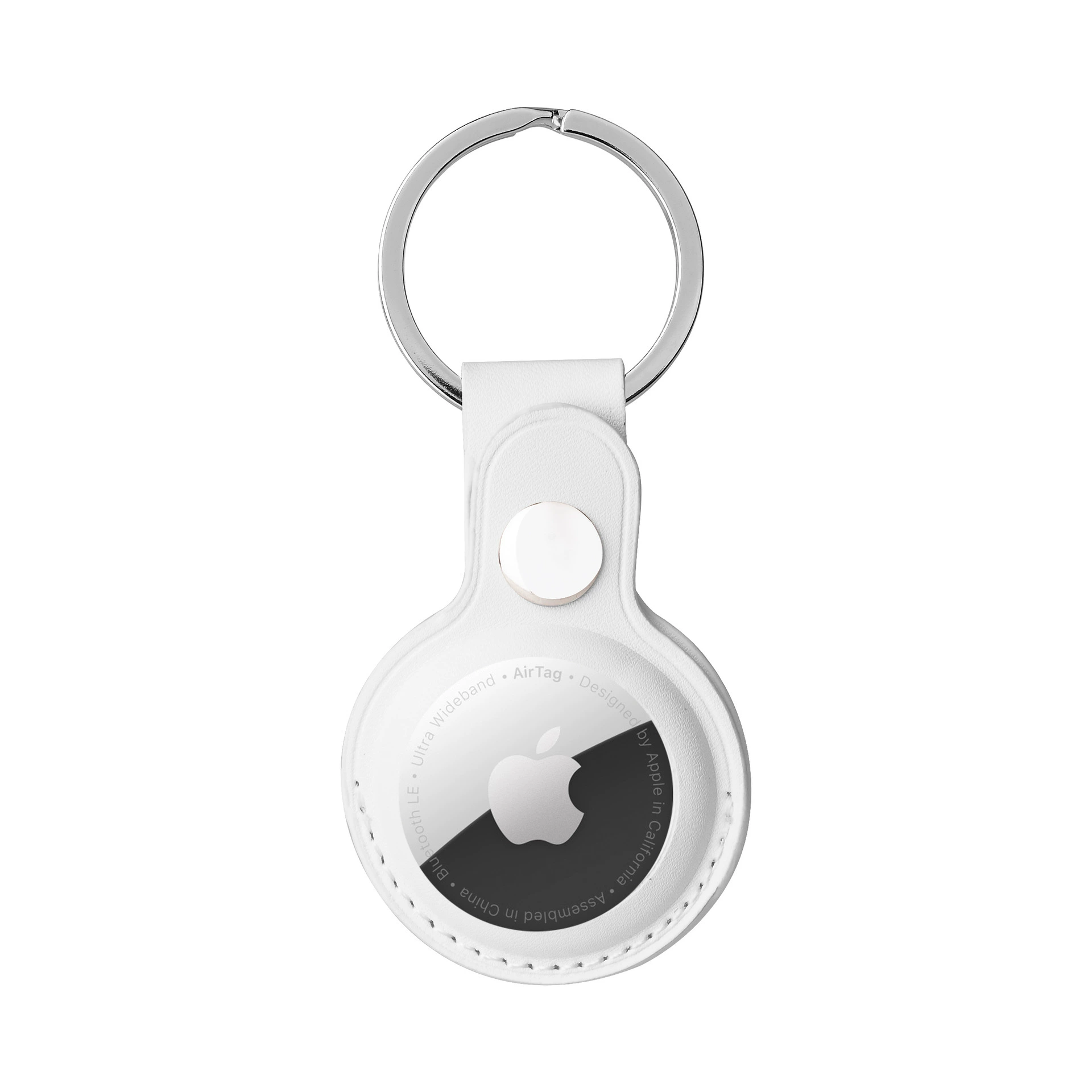 Кожаный защитный чехол для Apple AirTag, один или два отверстия, варианты держателя для ключей