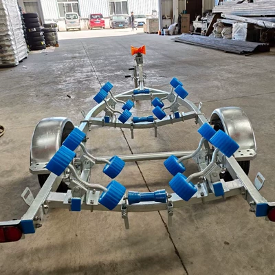 Brand new jet ski trailer, roller type single axle small boat trailer, load capacity 400kg (Avtomobil ehtiyat hissələri)