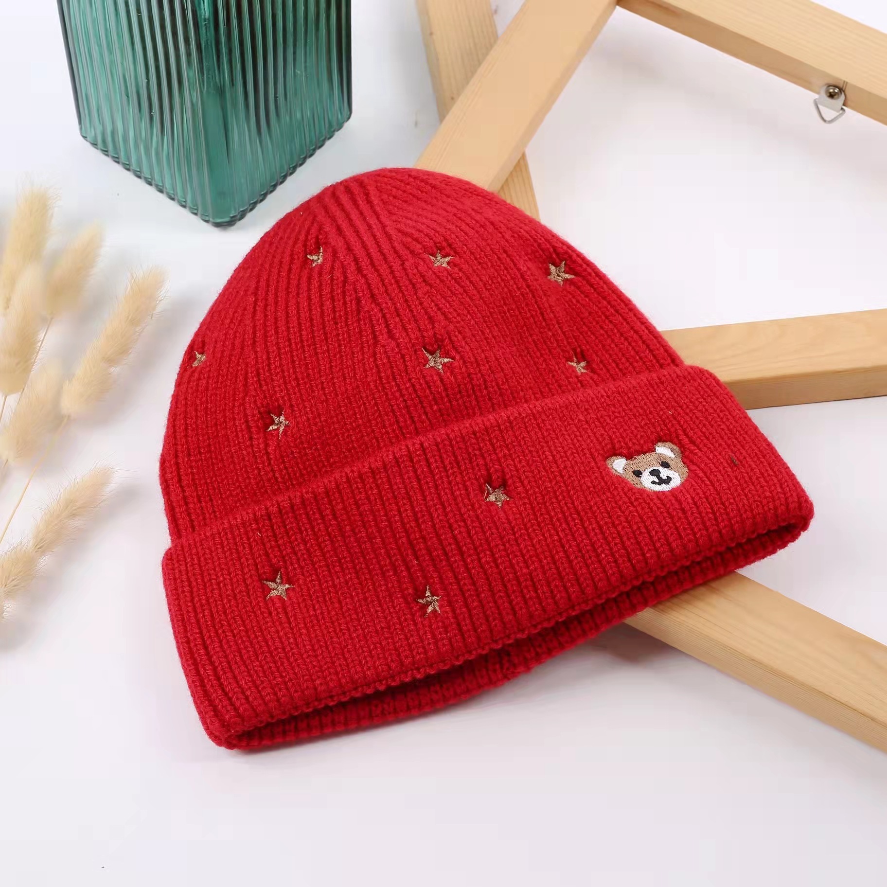 Teddy Bear Knitted Hat 7