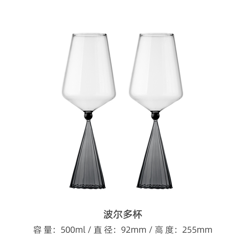 Juego de copas de vino de Borgoña de alta gama, decantador, caja de regalo para bodas en casa