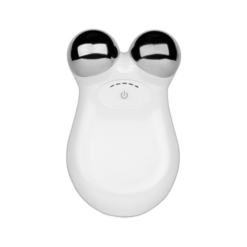 ポータブル万能美容器 ローラータイプ 家庭用マイクロカレント電動Vフェイスマッサージ器 フェイスエッセンス導入器|undefined