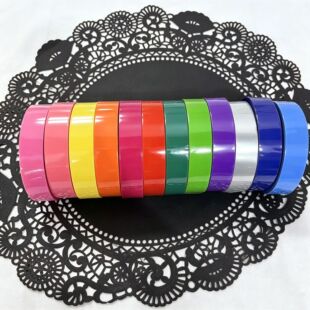 2.4CM��100���L�������z��͸���z���z����bopp��ɫ��ڷ����z��