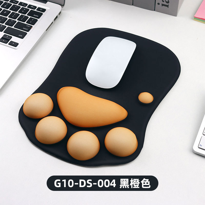 Lindo gato-negro Naranja