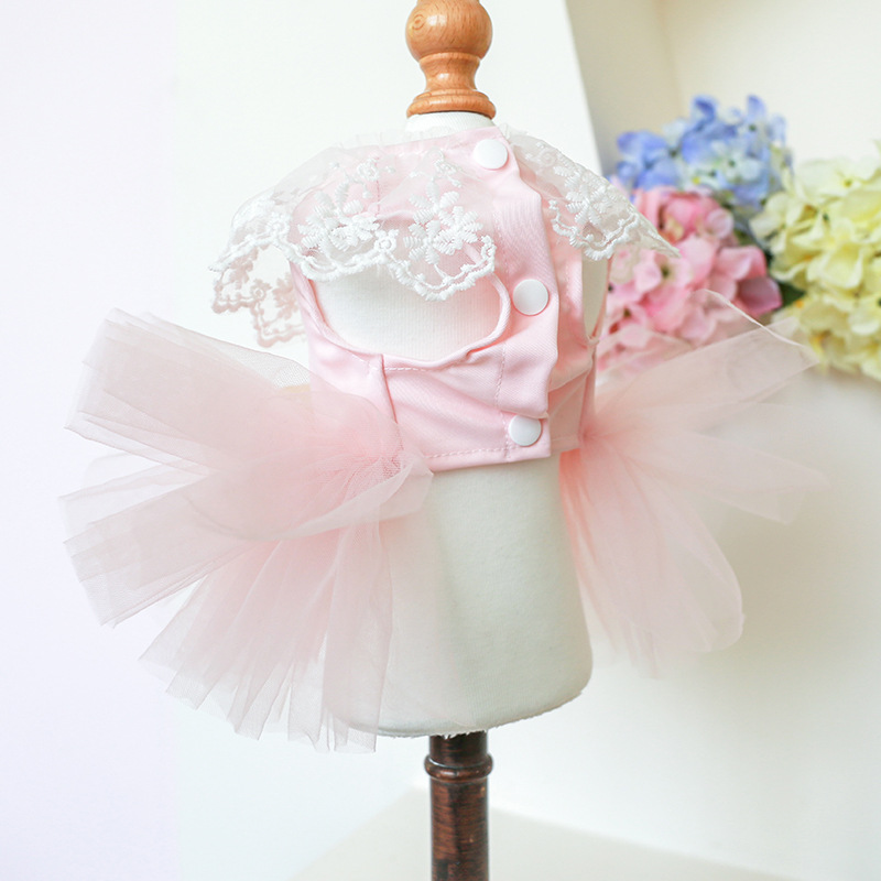 Sweet Polyester Bow Knot Pet Clothing display picture 4