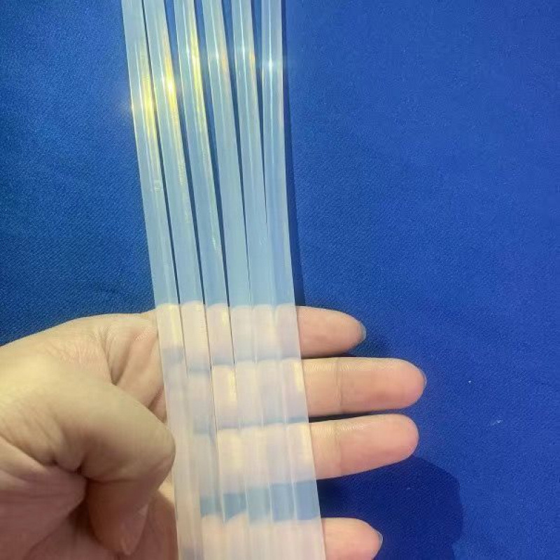 흰색 - 작은 투명 글루스틱 30개