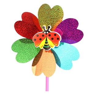 Factory wholesale multi-specification windmill laser windmill waterproof children's toys windmill night market stall toys wholesale