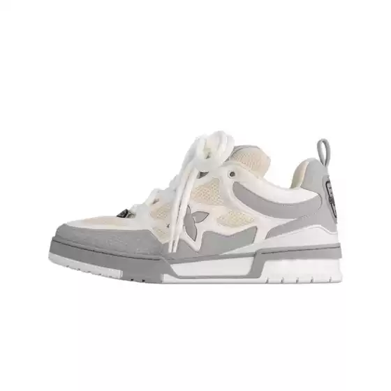 Low-Top High-Version Clover-Shaped Chubby Loafers Height-Increasing Unisex Couple Thick-Soled Sneakers