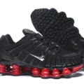 Black silver red