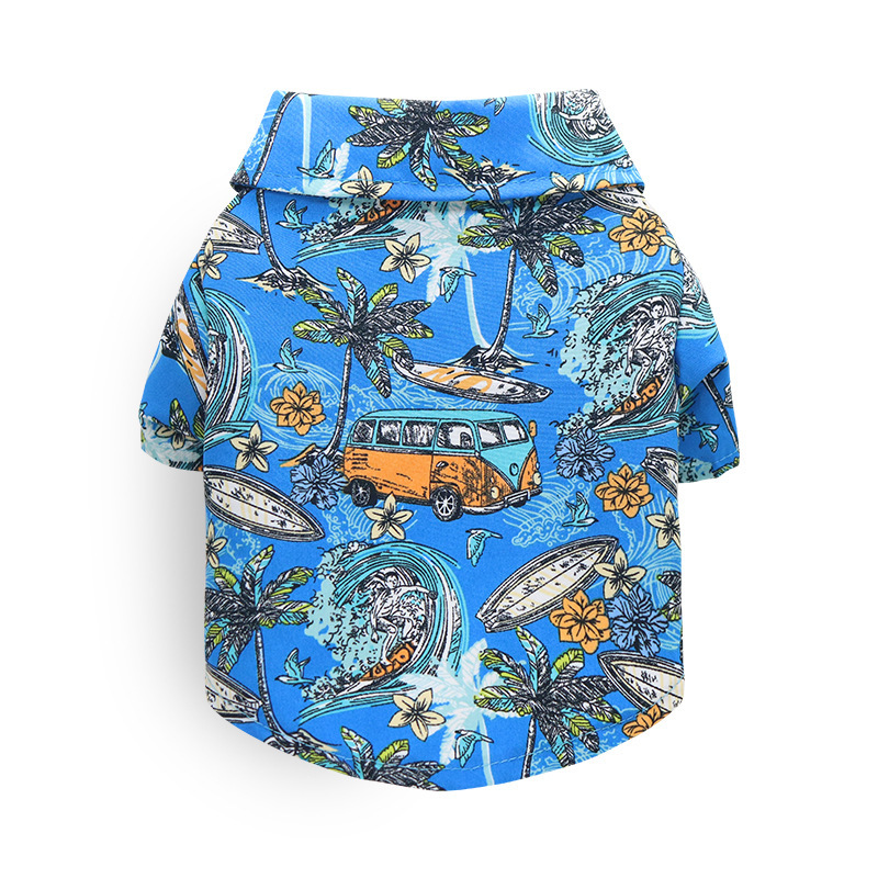 90g Weight Pet Clothing Type Of Pet Supplies 1 Piece Quantity Casual, Outdoor Occasion Polyester Material Tree, Leaves, Cat, Pineapple Pattern Summer, Spring, Spring&Summer Season Cute, Pastoral Style 1 Piece Summer Spring Spring&Summer Cute Pastoral Polyester Tree Leaves Cat Pet Clothing 3