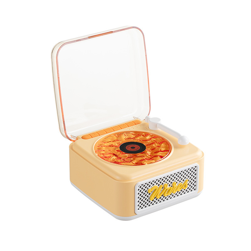 クロスボーダー爆発ホワイトノイズレトロホワイトノイズbluetoothスピーカーワイヤレス小型高音質ビニールレコード音響|undefined