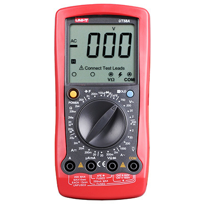 UT58A/UT58B/UT58C/UT58D/UT58E数字万用表
