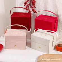 伴娘伴手礼盒高级实用结婚套装回礼婚礼送闺蜜女生镜子化妆礼品盒