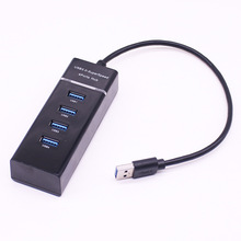 工厂灯条四口排插USB 3.0HUB集线器 礼品 分线器HUB带LED指示灯