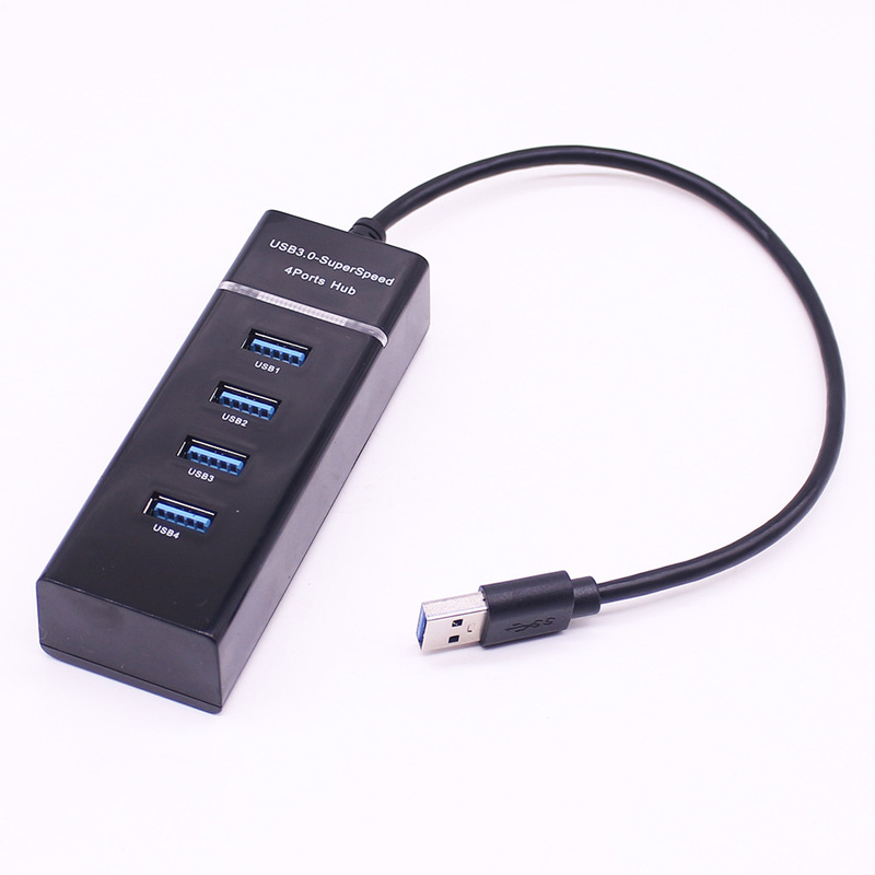 Factory light bar four row plug USB 3.0HUB HUB gift splitter HUB with LED indicator light Factory light bar four row plug USB 3.0HUB HUB gift splitter HUB with LED indicator light