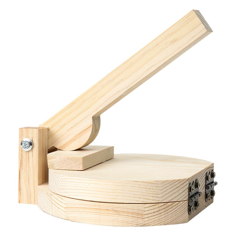Dumpling Skin Pressing Artifact Solid Wood Household Dumpling Skin Pressing Board Manual Dumpling Skin Mold Fast Rolling Skin Pressing Artifact