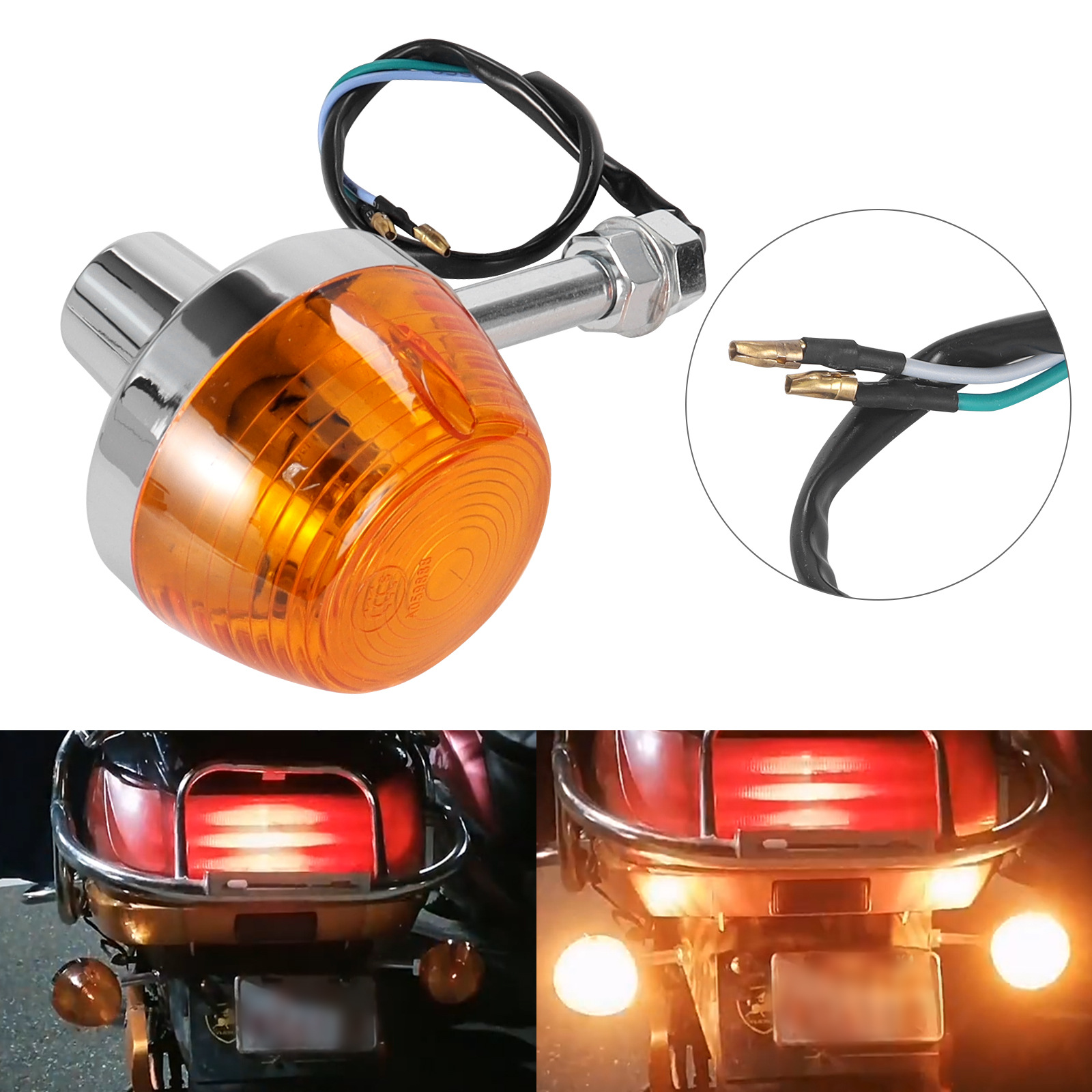 Suitable for Honda Motorcycle Ct70 Xl100 Cm125 Cb400 Cb750 Turn Signal Light Indicator