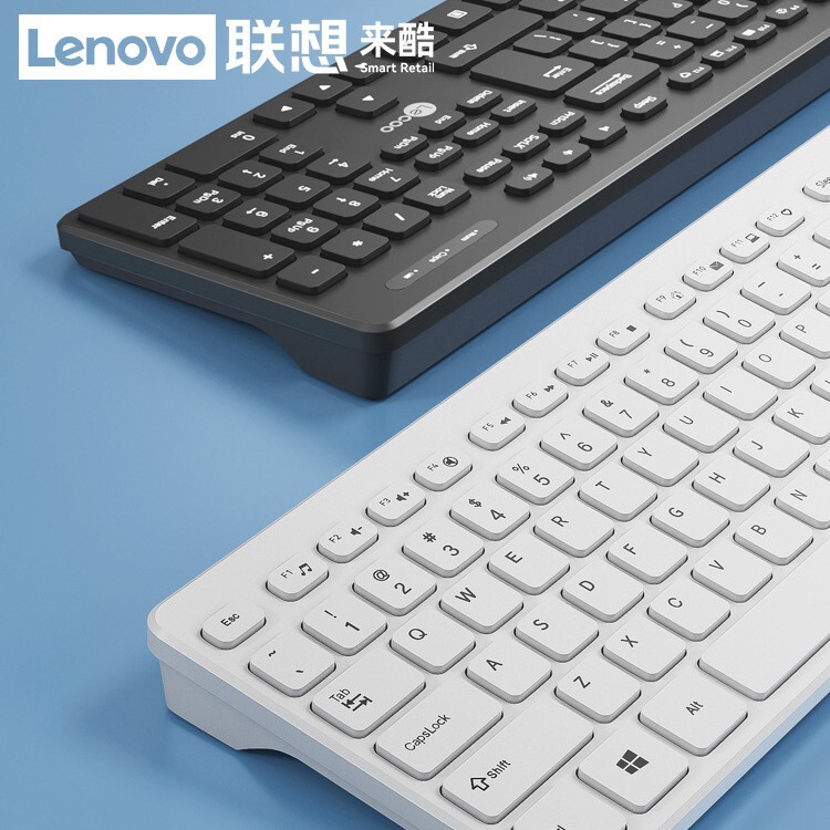 Suitable for Lenovo Keyboard Kb201 Genuine External USB Home Desktop Computer Universal Business Office Typing with Soft Sound