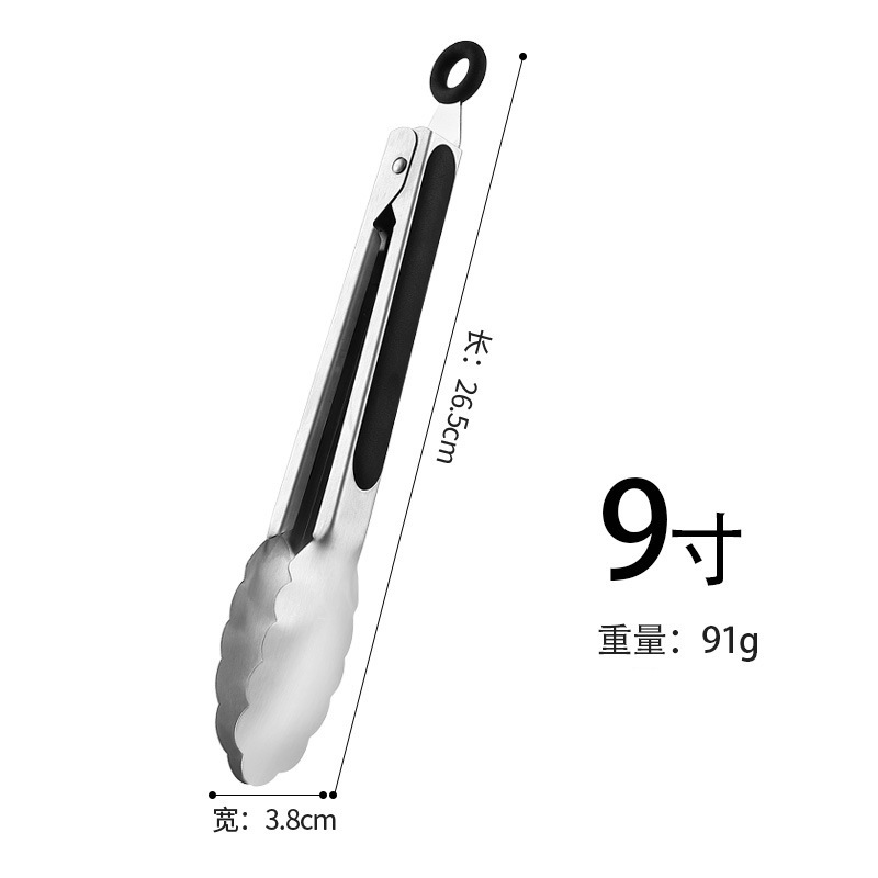 Clip de comida Clip de comida antideslizante de acero inoxidable Clip de bistec Clip de barbacoa Clip anti-escaldado Clip para hornear FCM resistente a altas temperaturas