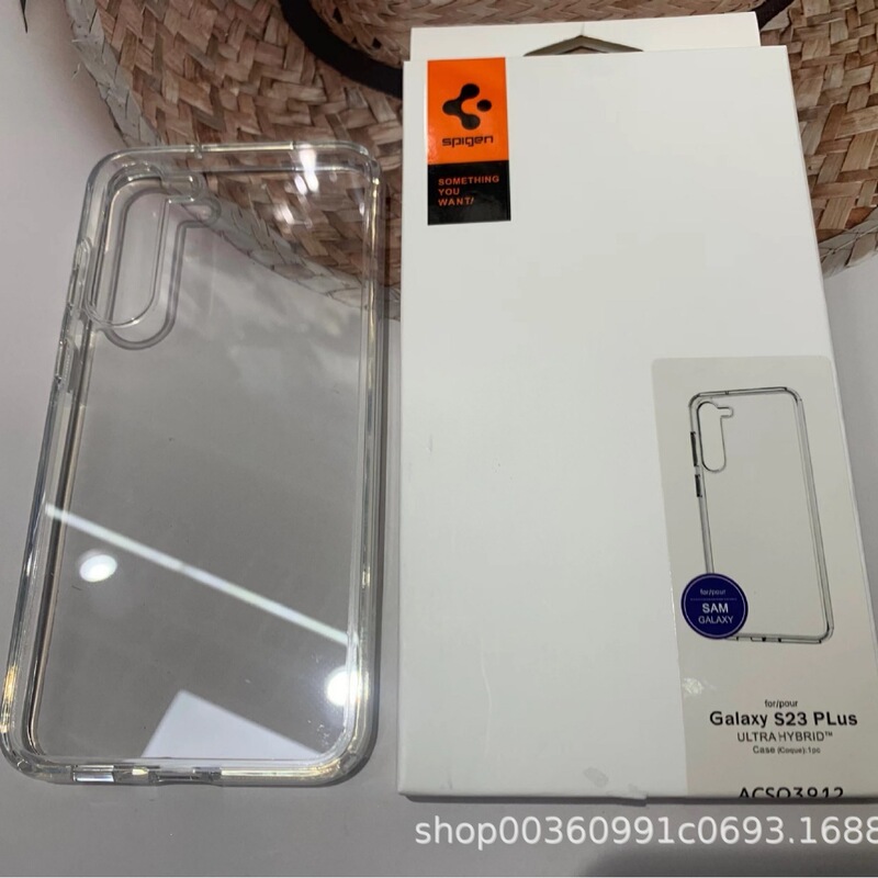 Spigen Phone Case Is Suitable for Samsung S24Ultra Transparent Magnetic Phone Case S23 Transparent Protective Case S23+