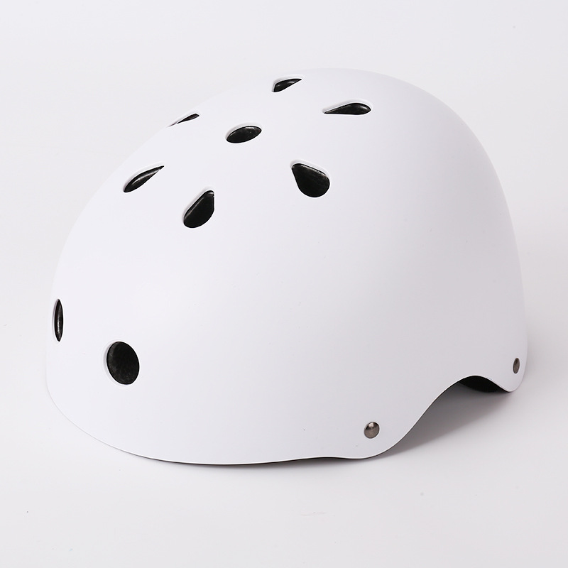 Casco de tablero de patinaje sobre ruedas al aire libre, tamaño ajustable, casco de conducción para niños de primaria, ventilación ABS, transpirable y anti-caída